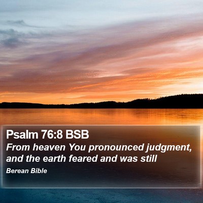Psalm 76:8 BSB Bible Verse Image