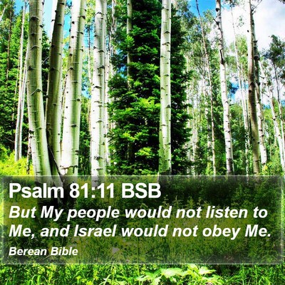 Psalm 81:11 BSB Bible Verse Image
