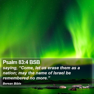 Psalm 83:4 BSB Bible Verse Image