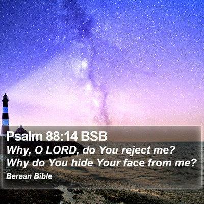 Psalm 88:14 BSB Bible Verse Image