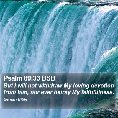 Psalm 89:33 BSB Bible Verse Image