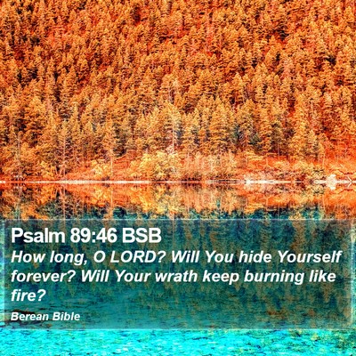 Psalm 89:46 BSB Bible Verse Image