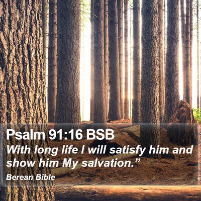 Psalm 91:16 BSB Bible Verse Image