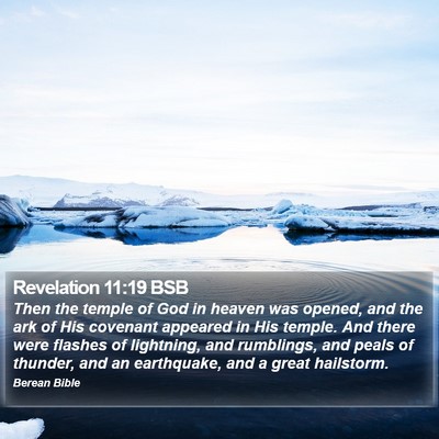 Revelation 11:19 BSB Bible Verse Image