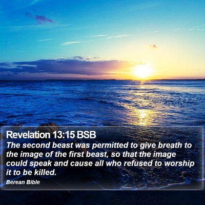 Revelation 13:15 BSB Bible Verse Image
