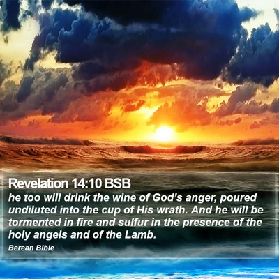 Revelation 14:10 BSB Bible Verse Image