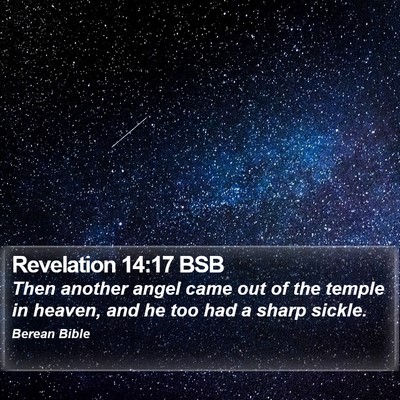 Revelation 14:17 BSB Bible Verse Image