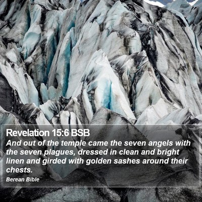 Revelation 15:6 BSB Bible Verse Image