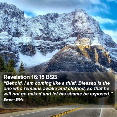 Revelation 16:15 BSB Bible Verse Image