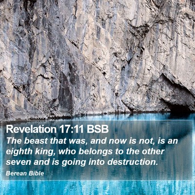 Revelation 17:11 BSB Bible Verse Image