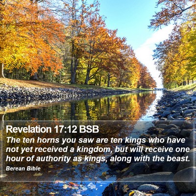 Revelation 17:12 BSB Bible Verse Image