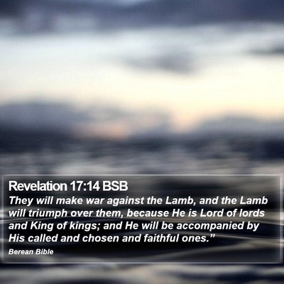 Revelation 17:14 BSB Bible Verse Image