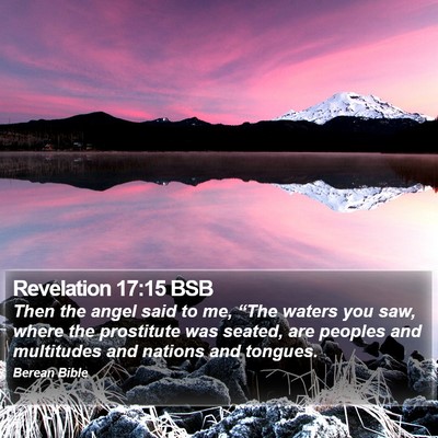 Revelation 17:15 BSB Bible Verse Image