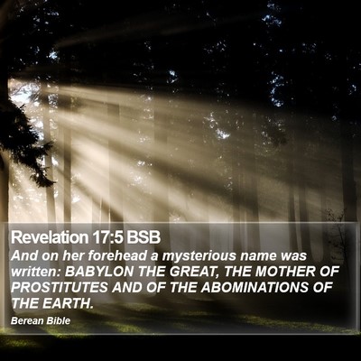 Revelation 17:5 BSB Bible Verse Image