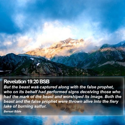 Revelation 19:20 BSB Bible Verse Image