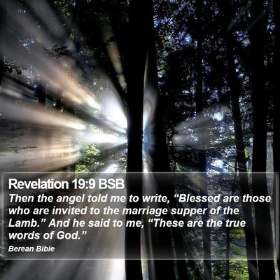Revelation 19:9 BSB Bible Verse Image