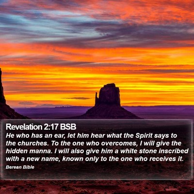 Revelation 2:17 BSB Bible Verse Image