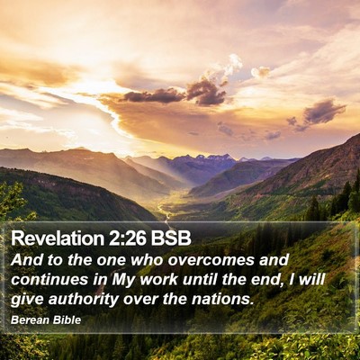 Revelation 2:26 BSB Bible Verse Image