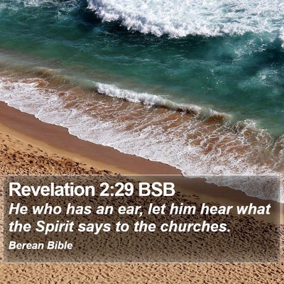 Revelation 2:29 BSB Bible Verse Image