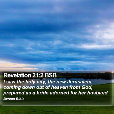 Revelation 21:2 BSB Bible Verse Image