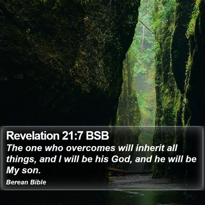 Revelation 21:7 BSB Bible Verse Image