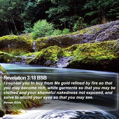 Revelation 3:18 BSB Bible Verse Image