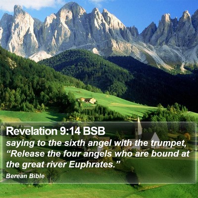 Revelation 9:14 BSB Bible Verse Image