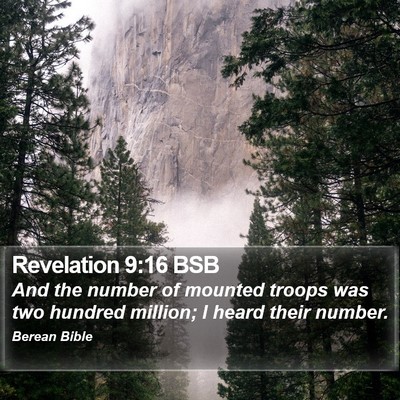 Revelation 9:16 BSB Bible Verse Image