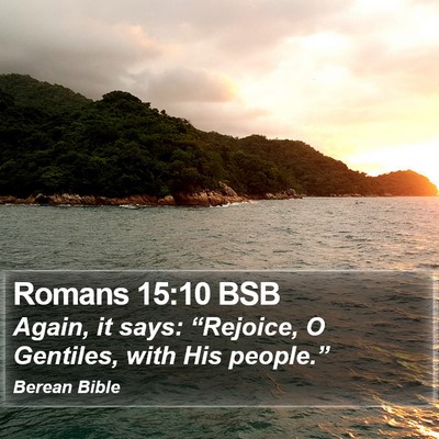 Romans 15:10 BSB Bible Verse Image
