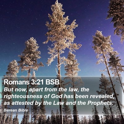 Romans 3:21 BSB Bible Verse Image