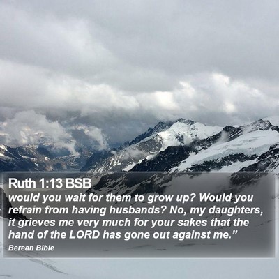 Ruth 1:13 BSB Bible Verse Image