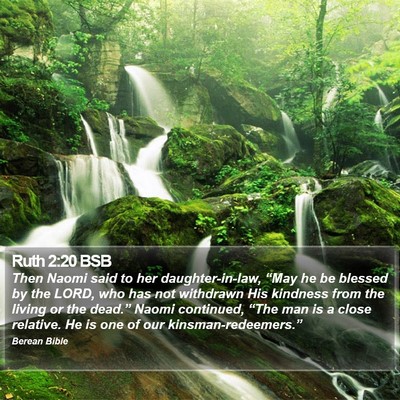Ruth 2:20 BSB Bible Verse Image