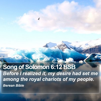 Song of Solomon 6:12 BSB Bible Verse Image