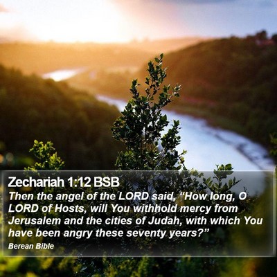 Zechariah 1:12 BSB Bible Verse Image