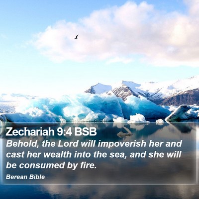 Zechariah 9:4 BSB Bible Verse Image