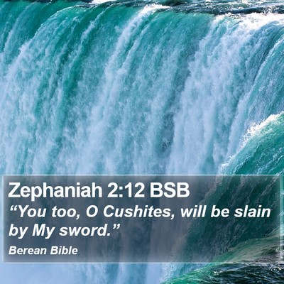 Zephaniah 2:12 BSB Bible Verse Image