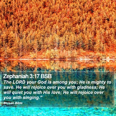 Zephaniah 3:17 BSB Bible Verse Image