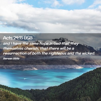 Picture 02 - Acts 24:15 BSB - and I have the same hope in God that they - Bible Verse Picture