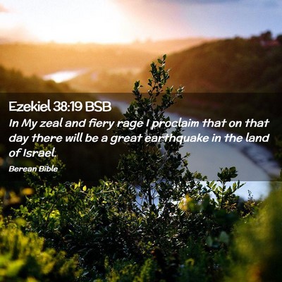 Picture 02 - Ezekiel 38:19 BSB - In My zeal and fiery rage I proclaim that on that - Bible Verse Picture