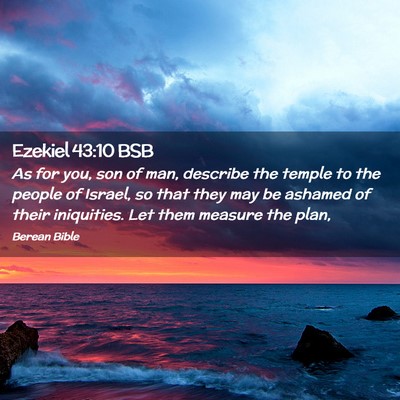 Picture 02 - Ezekiel 43:10 BSB - As for you, son of man, describe the temple to - Bible Verse Picture
