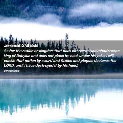 Picture 02 - Jeremiah 27:8 BSB - As for the nation or kingdom that does not serve - Bible Verse Picture