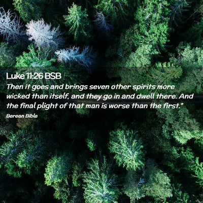 Picture 02 - Luke 11:26 BSB - Then it goes and brings seven other spirits more - Bible Verse Picture