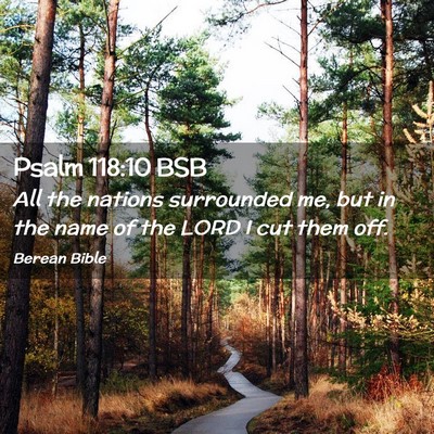 Picture 02 - Psalm 118:10 BSB - All the nations surrounded me, but in the name of - Bible Verse Picture