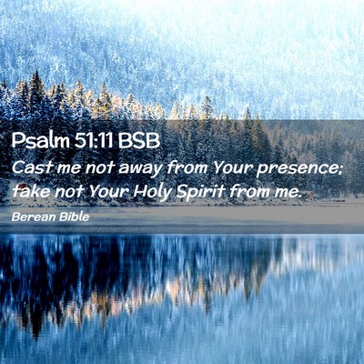Picture 02 - Psalm 51:11 BSB - Cast me not away from Your presence; take not - Bible Verse Picture
