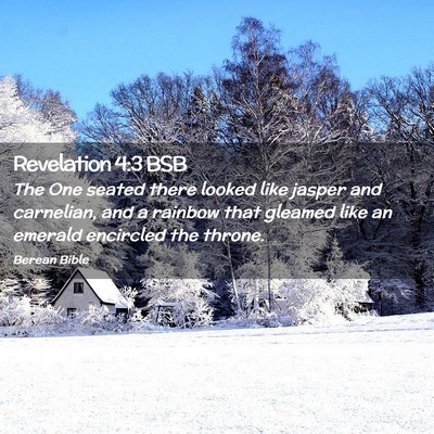 Picture 02 - Revelation 4:3 BSB - The One seated there looked like jasper and - Bible Verse Picture
