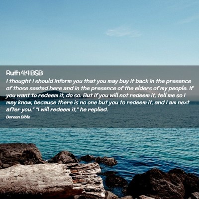 Picture 02 - Ruth 4:4 BSB - I thought I should inform you that you may buy it - Bible Verse Picture