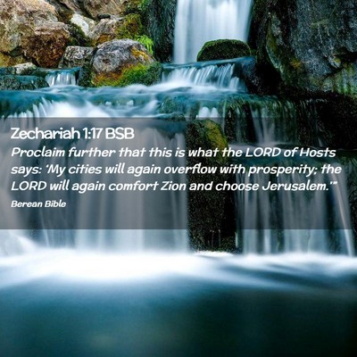Picture 02 - Zechariah 1:17 BSB - Proclaim further that this is what the LORD of - Bible Verse Picture