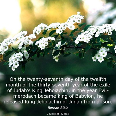 Picture 03 - 2 Kings 25:27 BSB - On the twenty-seventh day of the twelfth month of - Bible Verse Picture