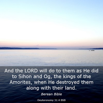 Picture 03 - Deuteronomy 31:4 BSB - And the LORD will do to them as He did to Sihon - Bible Verse Picture