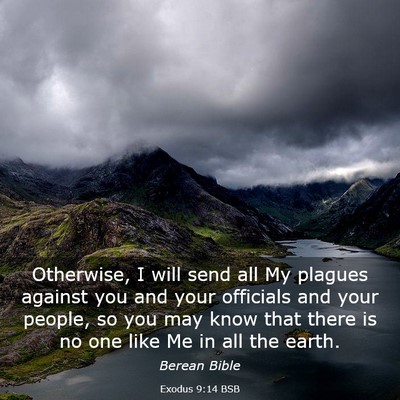 Picture 03 - Exodus 9:14 BSB - Otherwise, I will send all My plagues against you - Bible Verse Picture